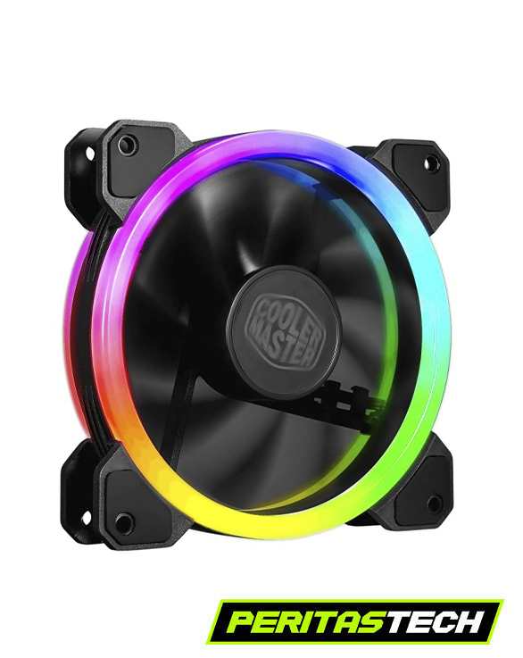 cooler para gabinete 120mm coolermaster mf120 s2 argb
