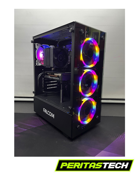 PROMO I5 14400F / 16GB 3200 / SSD 1TB / RTX 5050 8GB / GABINETE CON 4 FANES RGB / FUENTE 700W 80 PLUS BRONCE - Imagen 2