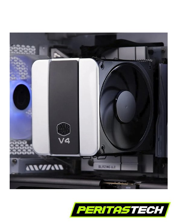CPU COOLER COOLER MASTER V4 ALPHA 3DHP BLACK - Imagen 5