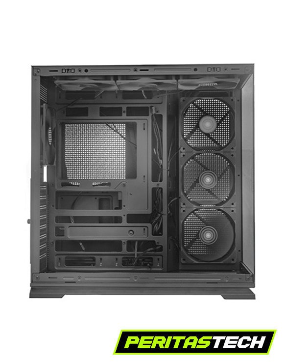 GABINETE EVOLABS LUMA X DARK EVO 7 FANES DOBLE VIDRIO DUAL CHAMBER - Imagen 2
