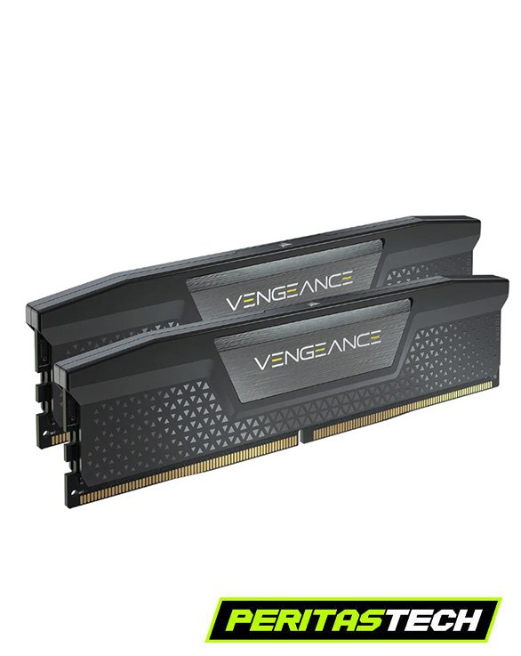MEMORIA RAM 32GB 2X16 6000 MHZ CORSAIR VENGEANCE BLACK DDR5 C38
