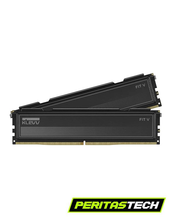 MEMORIA RAM 32GB 2X16 6000 MHZ KLEVV FIT V CL28 BLACK EXPO - Imagen 2
