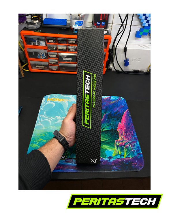 MOUSE PAD GAMER LARGE 40X45 SPEED MORBOHR BY PERITASTECH - Imagen 2