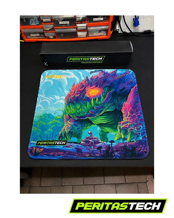 mouse pad gamer large 40 x 45 speed morbohr by peritastech