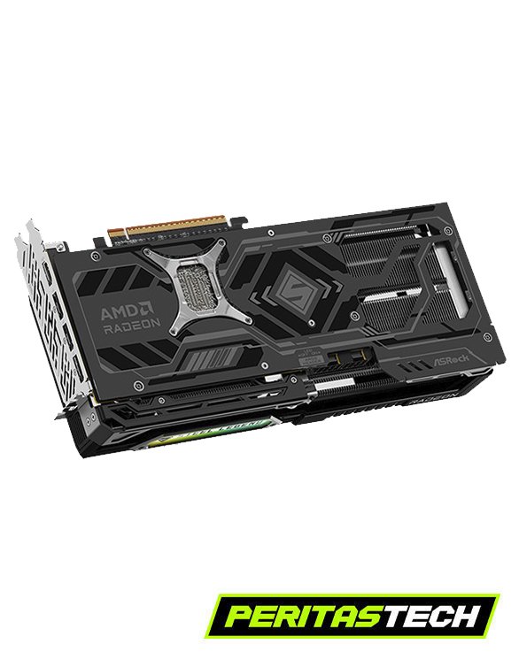 PLACA DE VIDEO RX 9070 XT 16GB GDDR6 STEEL LEGENDS DARK ASROCK - Imagen 5