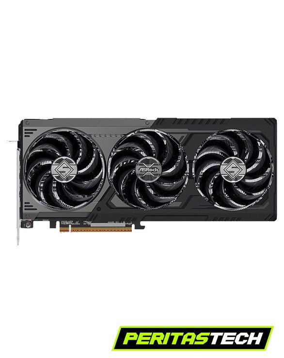PLACA DE VIDEO RX 9070 XT 16GB GDDR6 STEEL LEGENDS DARK ASROCK - Imagen 7