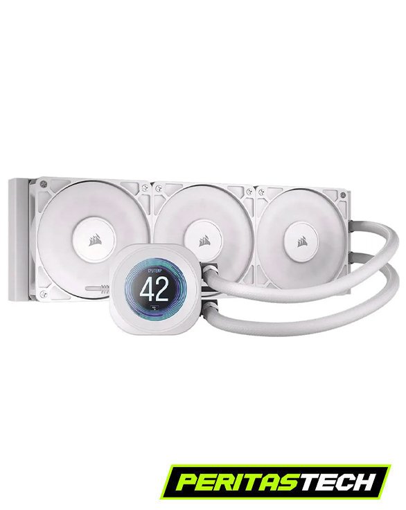 WATERCOOLING CORSAIR NAUTILUS 360 RS LCD WHITE CON PANTALLA