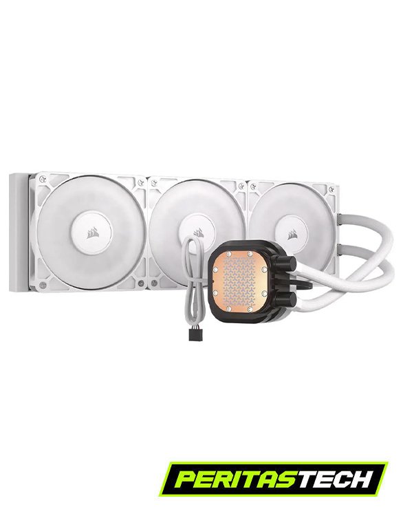 WATERCOOLING CORSAIR NAUTILUS 360 RS LCD WHITE CON PANTALLA - Imagen 3