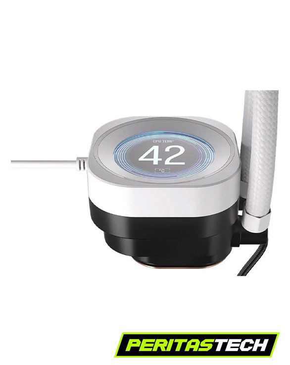 WATERCOOLING CORSAIR NAUTILUS 360 RS LCD WHITE CON PANTALLA - Imagen 6