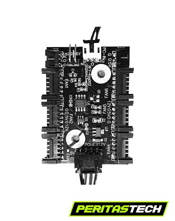 CONTROLADORA ARGB XIGMATEK X20A HASTA 6 FANES VIA RESET