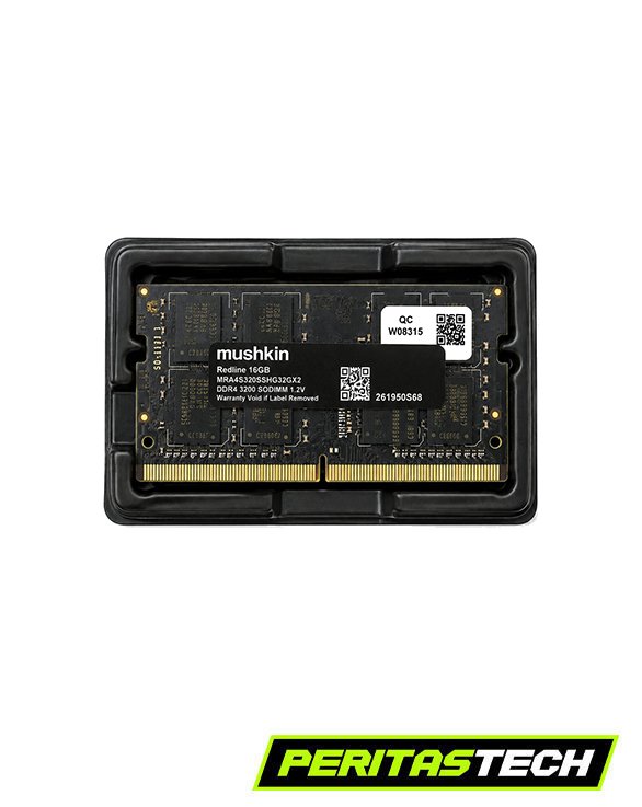 MEMORIA RAM 16GB 3200 MUSHKIN SODIM NOTEBOOK DDR4