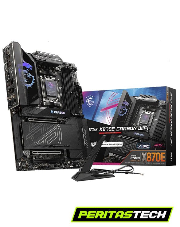 MOTHERBOARD MPG X870E CARBON WIFI 7 + BLUETOOTH MSI 4 USB C