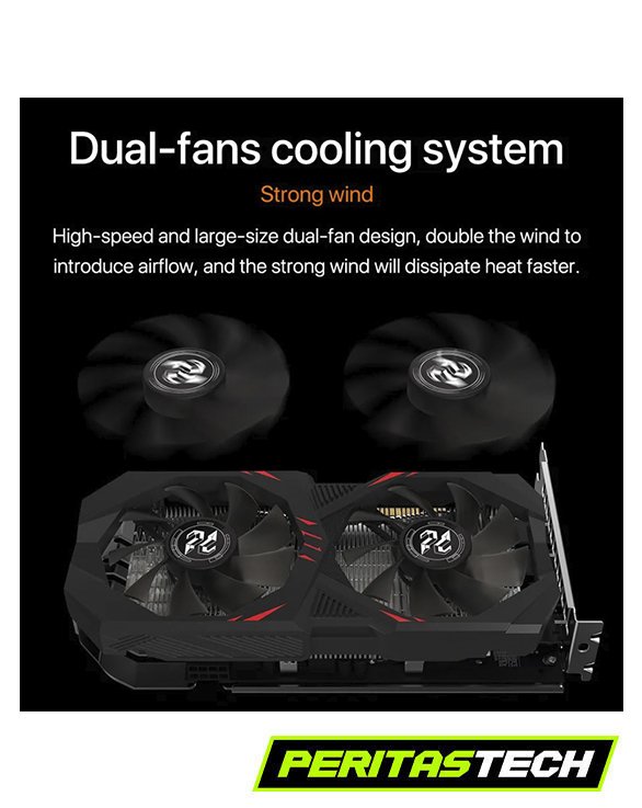 PLACA DE VIDEO RADEON RX6600M 8GB GDDR6 PELADN DUAL - Imagen 6
