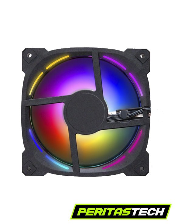 COOLER FAN PARA GABINETE SENTEY F70 120MM ARGB OEM BULK