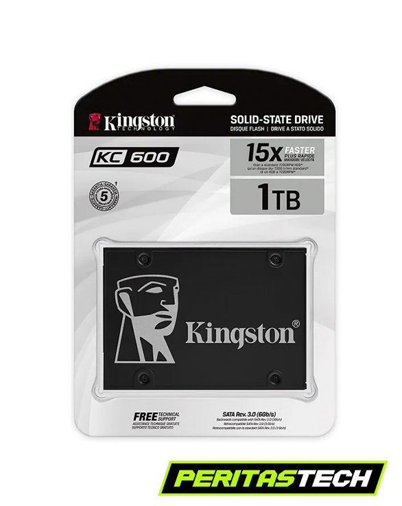 DISCO SSD 1TB KINGSTON KC600 SATA REV 3.0 6GBS
