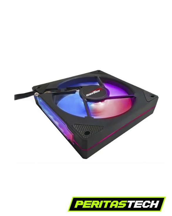 FAN COOLER SENTEY F75 PWM ARGB 1600 RPM INFINITE MIRROR OEM BULK - Imagen 4