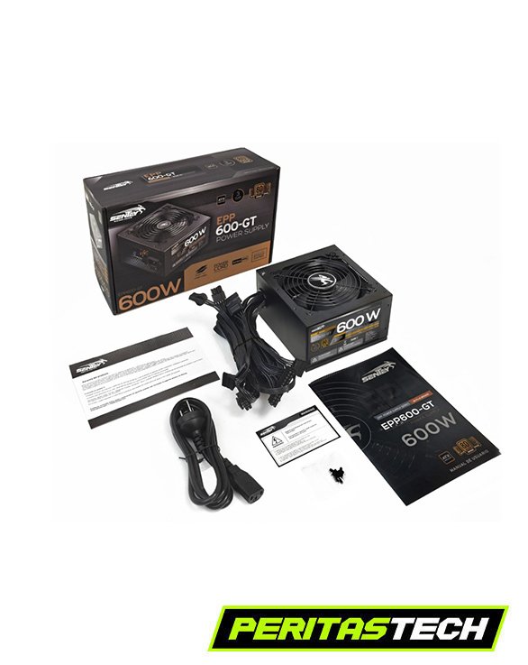FUENTE DE PODER 600W EPP600-GT 80 PLUS BRONCE SENTEY - Imagen 4