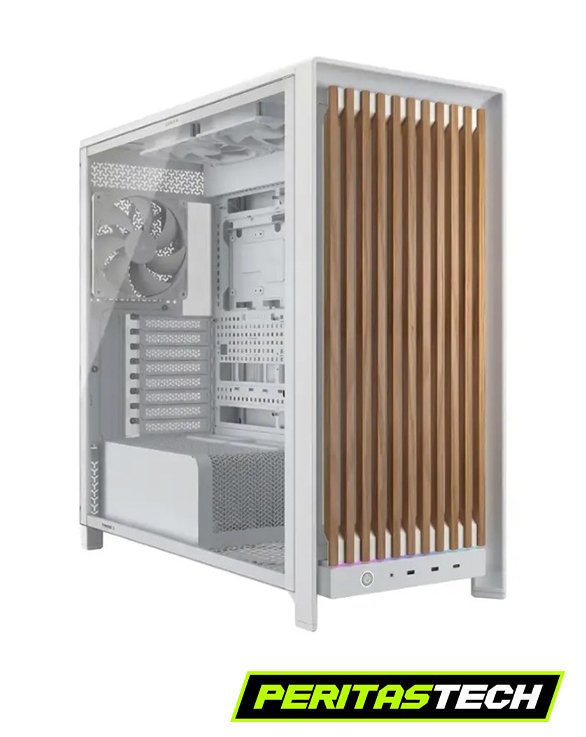 GABINETE CORSAIR FRAME 5000D RS AIRFLOW WOOD WHITE