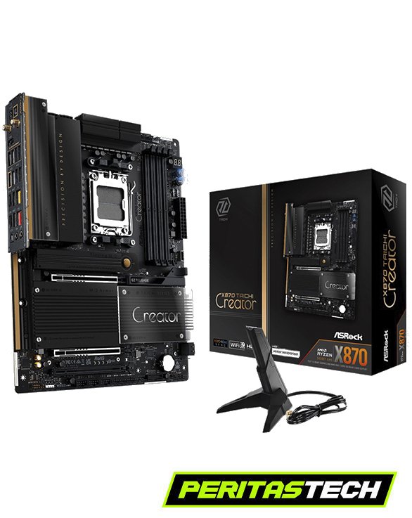 MOTHERBOARD X870 TAICHI CREATOR WIFI + BLUETOOTH ASROCK AM5