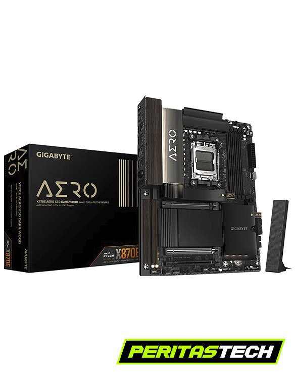 MOTHERBOARD X870E AERO X3D WOOD DARK GIGABYTE AM5