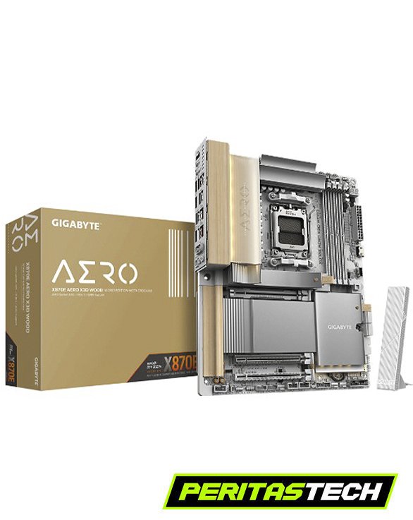 MOTHERBOARD X870E AERO X3D WOOD WHITE GIGABYTE AM5