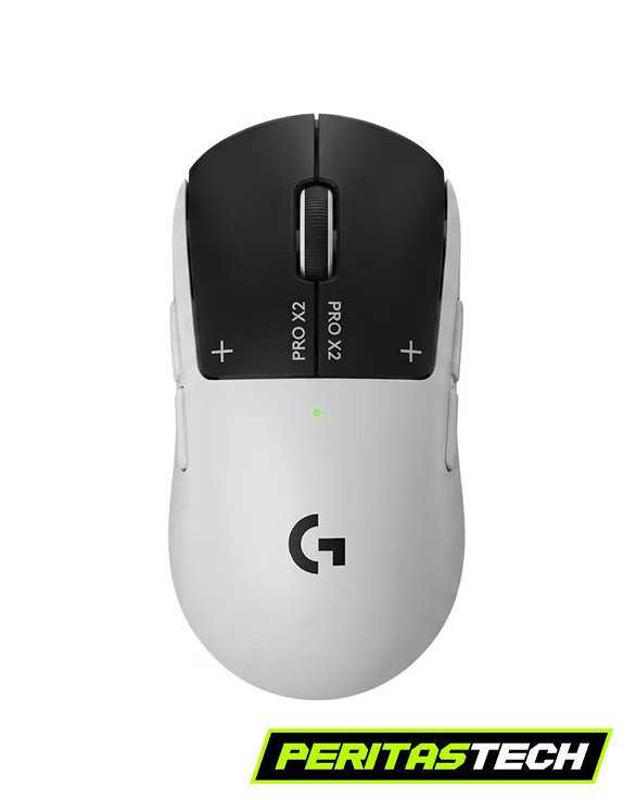 MOUSE GAMER LOGITECH PRO X2 SUPER STRIKE BLACK & WHITE