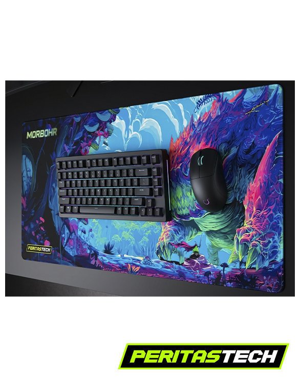 MOUSE PAD GAMER EXTRA LARGE 90X40 SPEED MORBOHR BY PERITASTECH