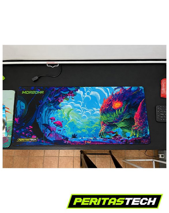 MOUSE PAD GAMER EXTRA LARGE 90X40 SPEED MORBOHR BY PERITASTECH