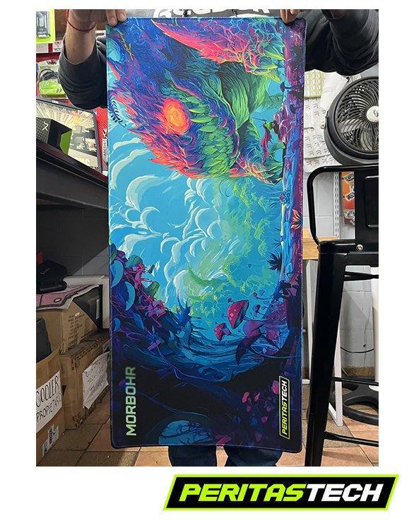 MOUSE PAD GAMER EXTRA LARGE 90X40 SPEED MORBOHR BY PERITASTECH